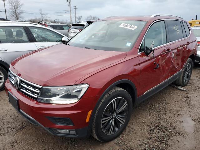 VOLKSWAGEN TIGUAN SE 2019 red  gas 3VV2B7AX1KM051368 photo #1