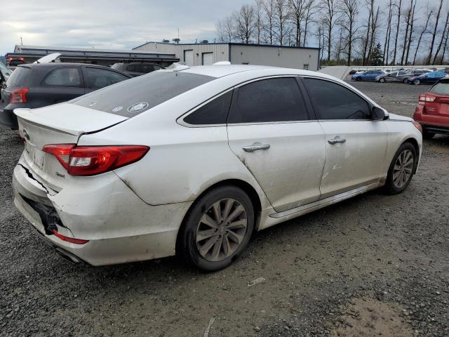 HYUNDAI SONATA SPO 2017 white  gas 5NPE34AF4HH582500 photo #4