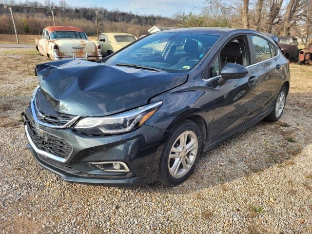 CHEVROLET CRUZE LT 2018 charcoal  gas 3G1BE6SM8JS647858 photo #3