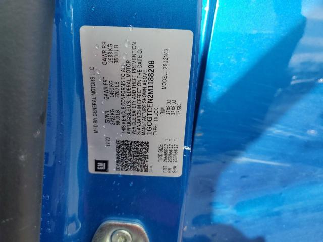 2021 CHEVROLET COLORADO L - 1GCGTCEN2M1188208