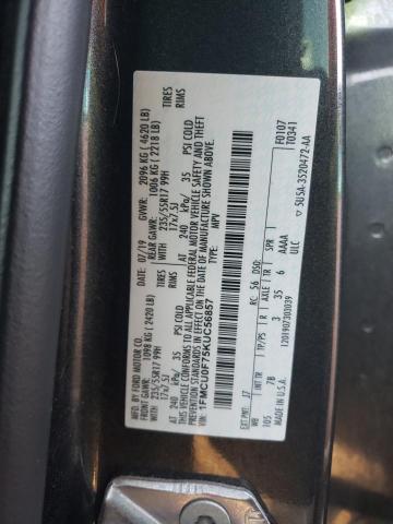 2019 FORD ESCAPE S - 1FMCU0F75KUC56857