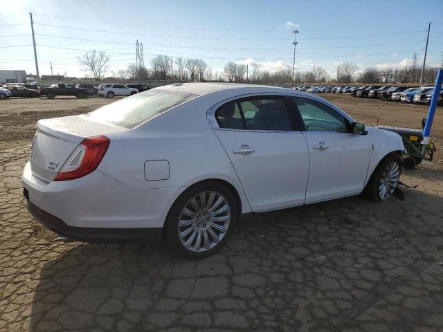 LINCOLN MKS 2014 white  gas 1LNHL9EKXEG608126 photo #4