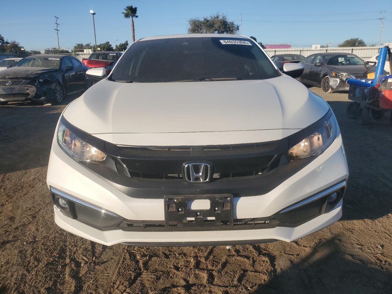 Lot #3033046990 2020 HONDA CIVIC EX