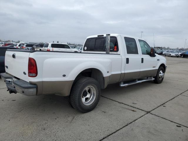 FORD F350 SUPER 2003 white crew pic diesel 1FTWW32P83ED78207 photo #4