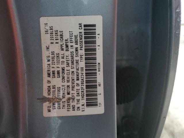 2016 HONDA ACCORD LX - 1HGCR2F39GA234188
