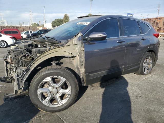 HONDA CR-V EXL 2018 silver  gas 2HKRW1H89JH517372 photo #1