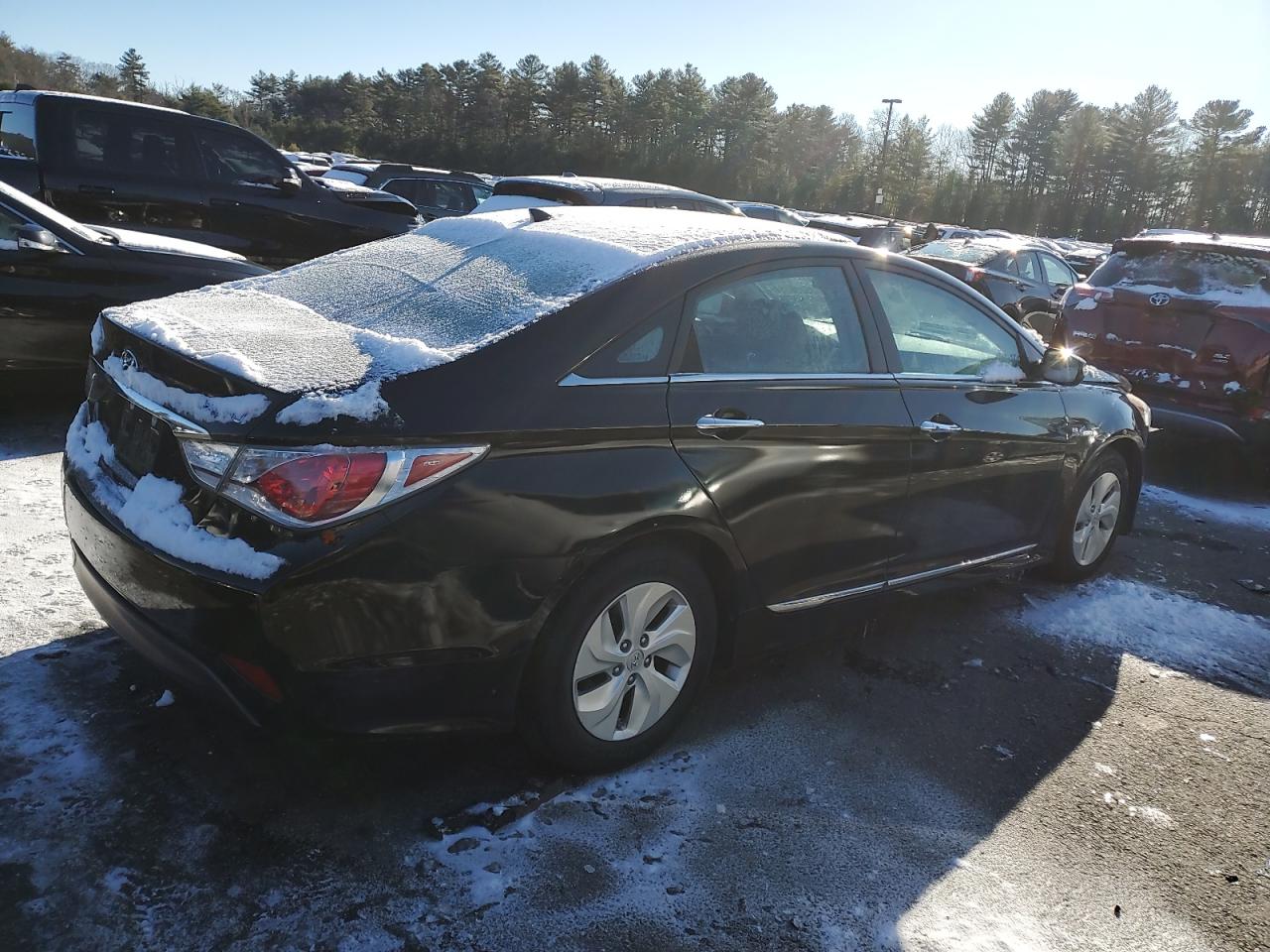 Lot #3310430955 2014 HYUNDAI SONATA HYB