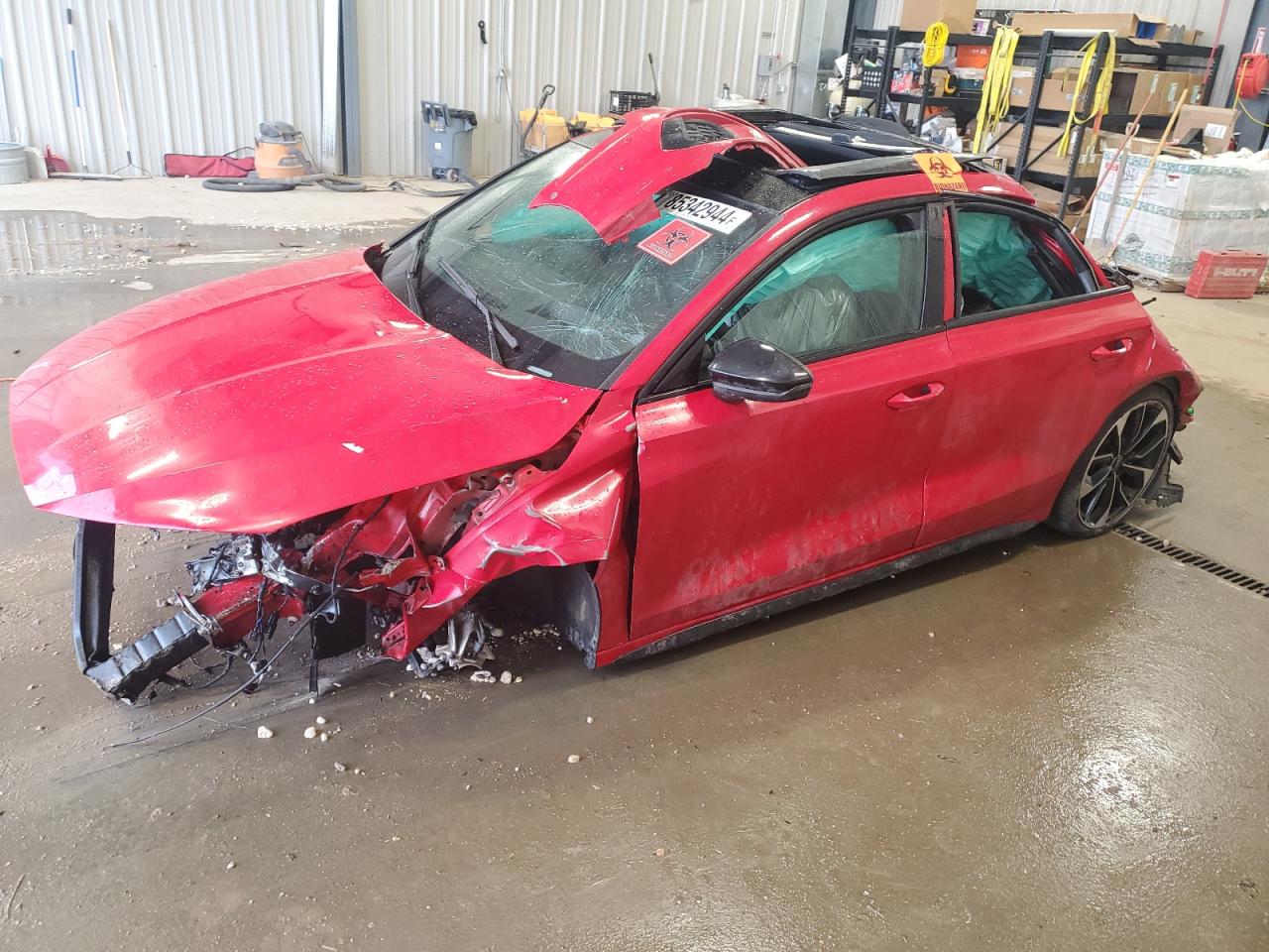 WAUJ3DGY4NA002282 AUDI S3 PRESTIG 2022