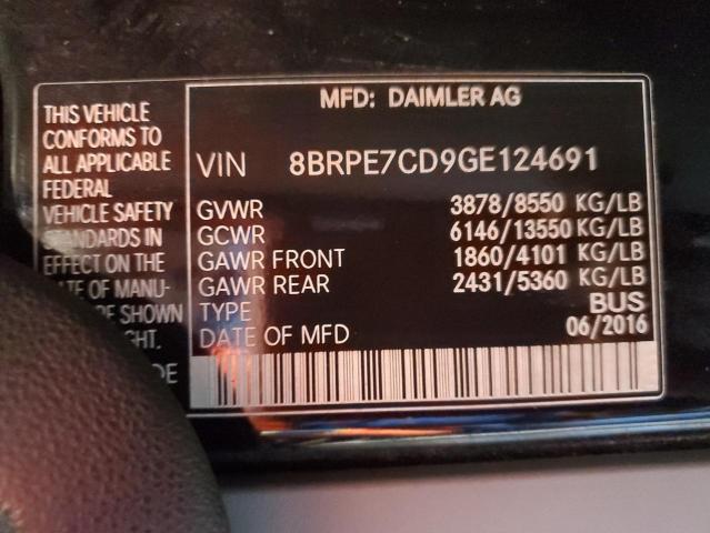 VIN 8BRPE7CD9GE124691 2016 MERCEDES-BENZ SPRINTER no.14