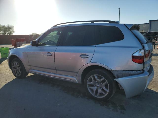 BMW X3 3.0SI 2008 silver  gas WBXPC934X8WJ12793 photo #3