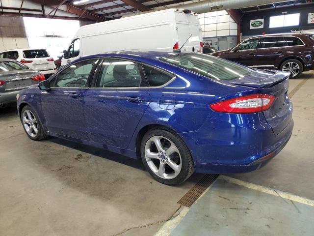 FORD FUSION SE 2013 blue sedan 4d gas 3FA6P0HR6DR225771 photo #3