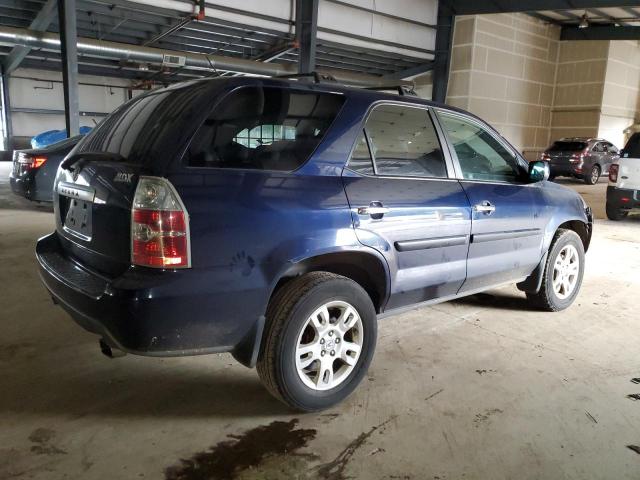 ACURA MDX TOURIN 2004 blue  gas 2HNYD18674H524098 photo #4