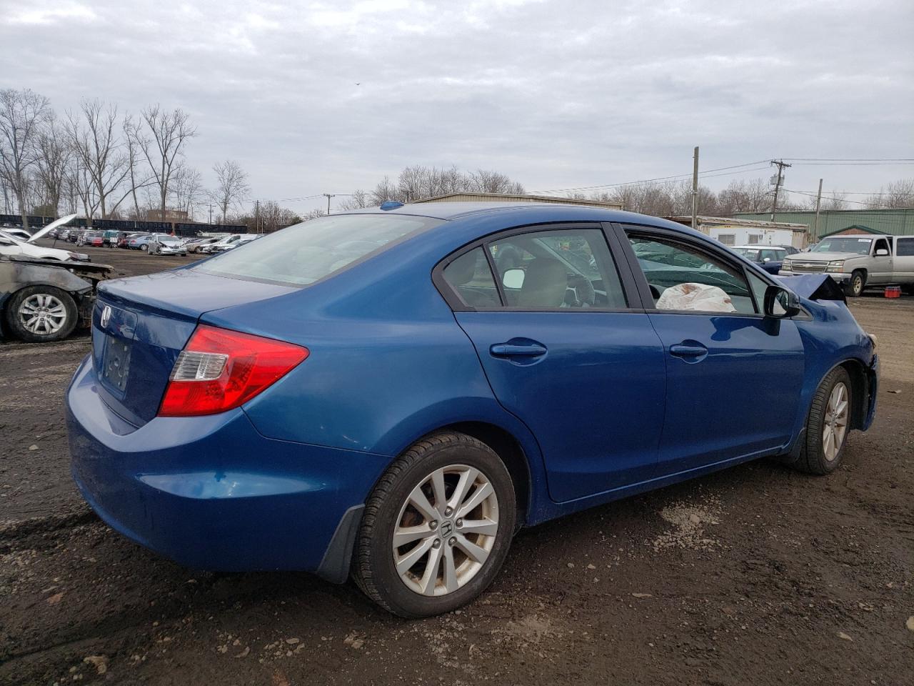 Lot #3036941802 2012 HONDA CIVIC EX