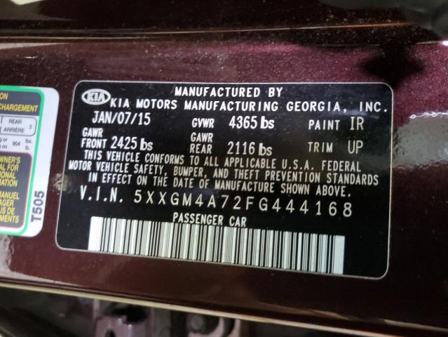 2015 KIA OPTIMA LX - 5XXGM4A72FG444168