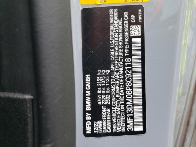 2023 BMW M2 3MF13DM08P8C92118