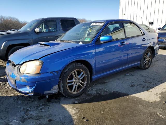 SUBARU IMPREZA WR 2005 blue  gas JF1GD29625G525149 photo #1