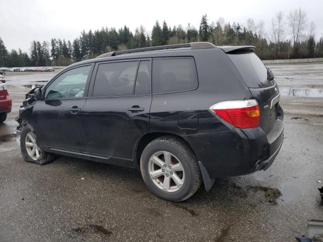 TOYOTA HIGHLANDER 2009 black  gas JTEES41A892120821 photo #3