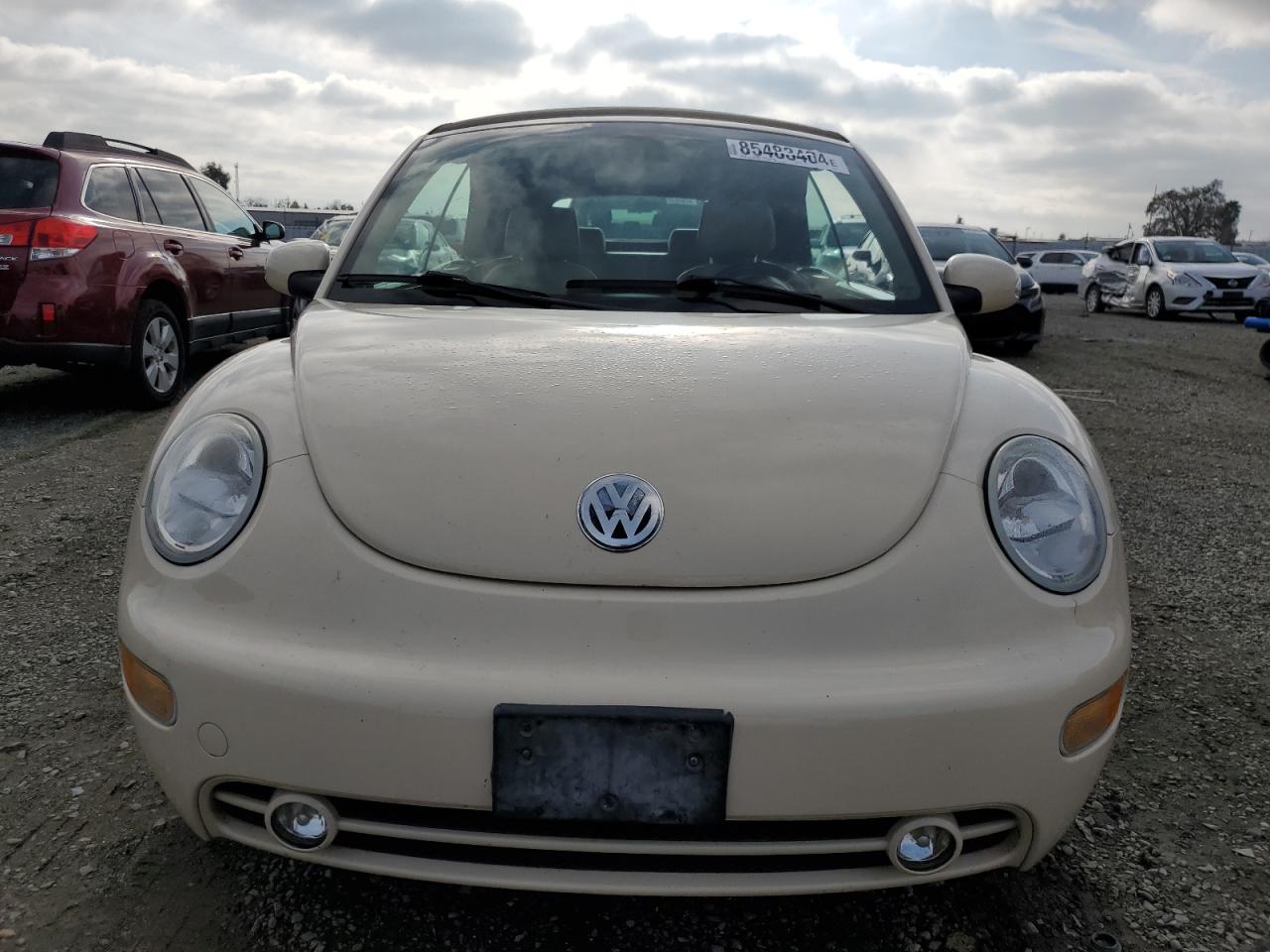 Lot #3050615091 2004 VOLKSWAGEN NEW BEETLE