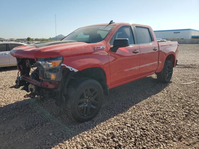 CHEVROLET SILVERADO 2022 red  gas 3GCPDCED7NG668476 photo #1