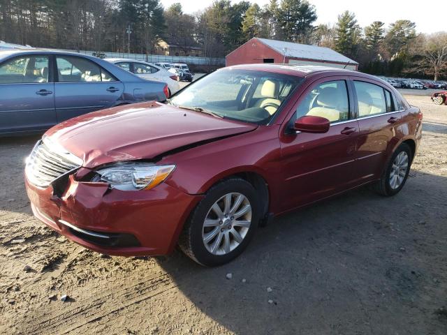 CHRYSLER 200 TOURIN 2013 red sedan 4d flexible fuel 1C3CCBBG9DN678611 photo #1