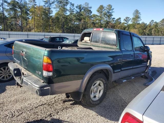 TOYOTA TUNDRA ACC 2001 green 4dr ext gas 5TBRT38131S157011 photo #4