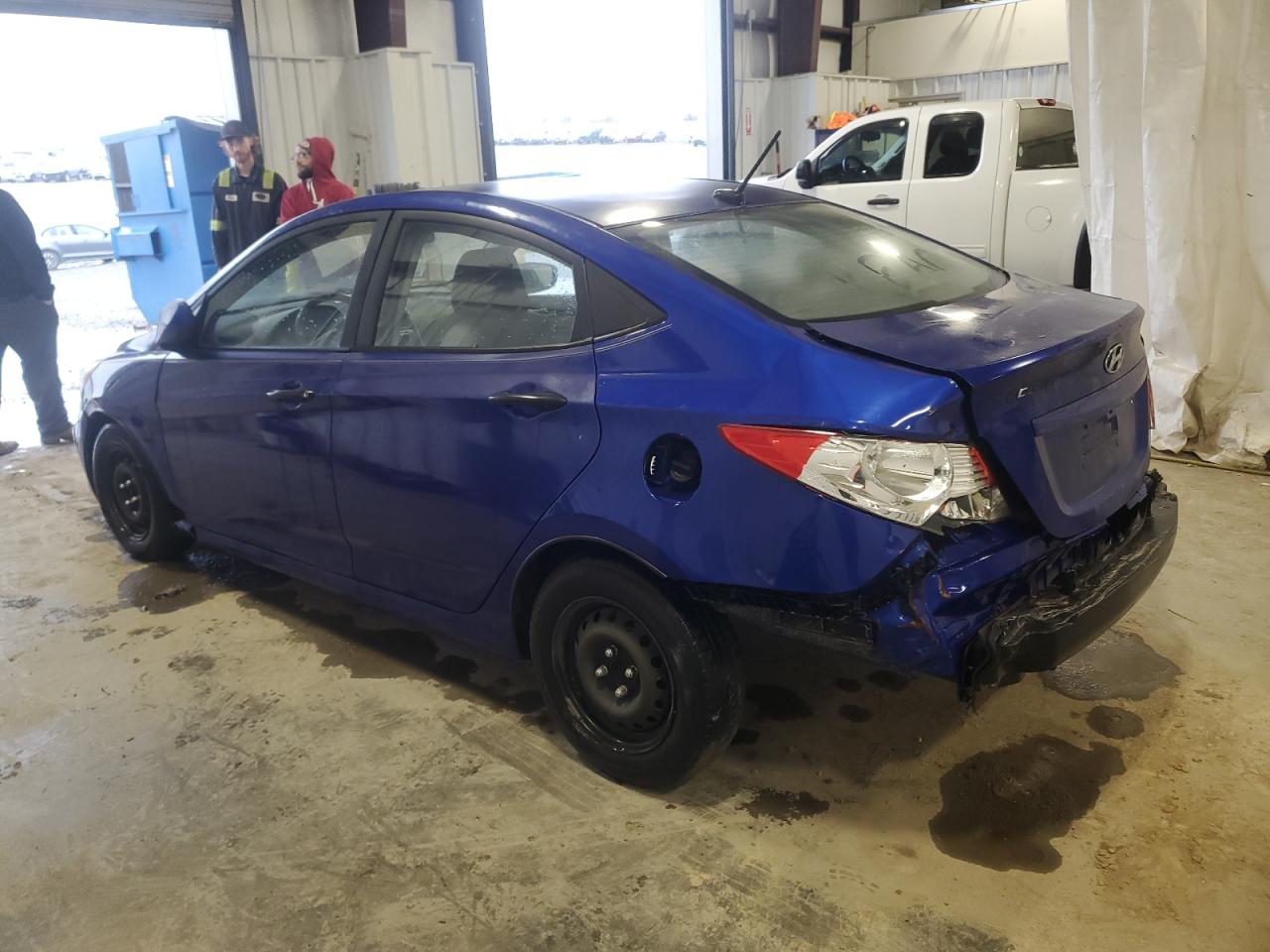 Lot #3025868498 2012 HYUNDAI ACCENT GLS