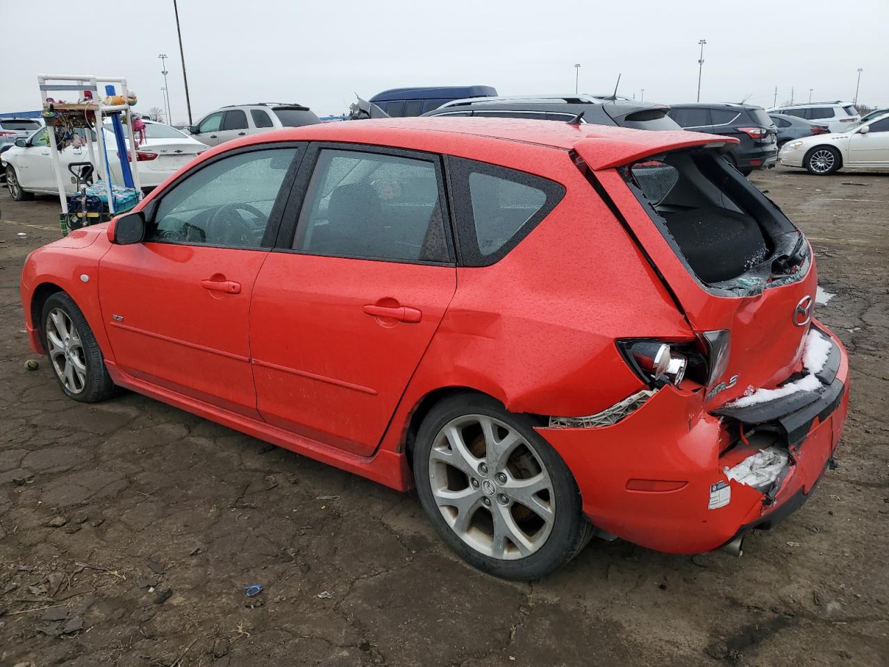 Lot #3048304772 2008 MAZDA 3 HATCHBAC