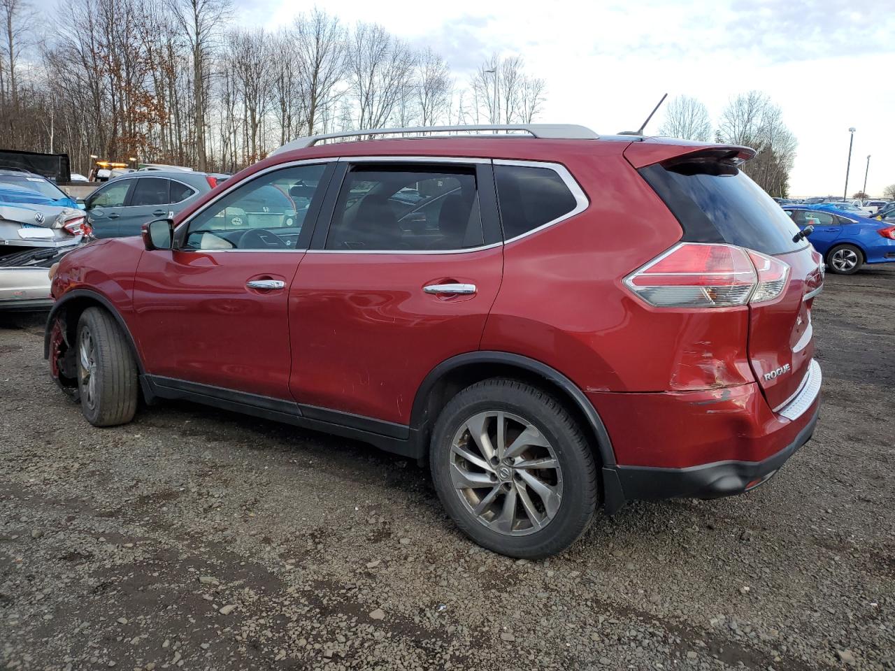 Lot #3028424236 2014 NISSAN ROGUE S