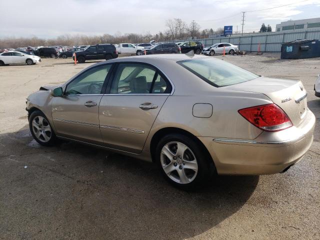 ACURA RL 2005 beige  gas JH4KB16555C017487 photo #3