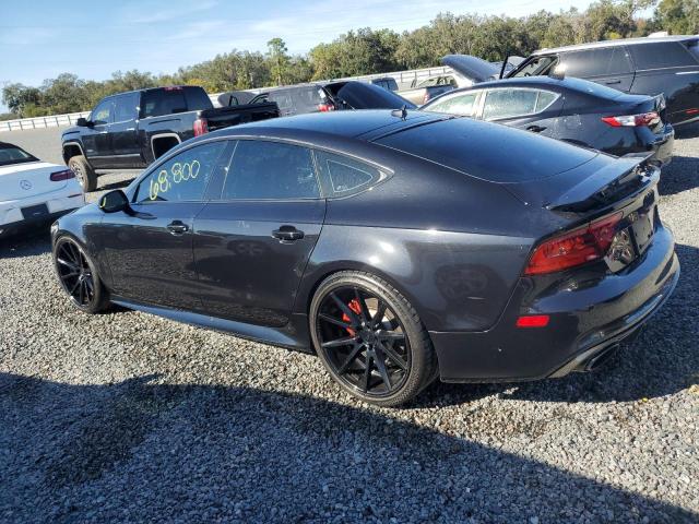 AUDI RS7 2015 black  gas WUAW2AFC0FN900875 photo #3