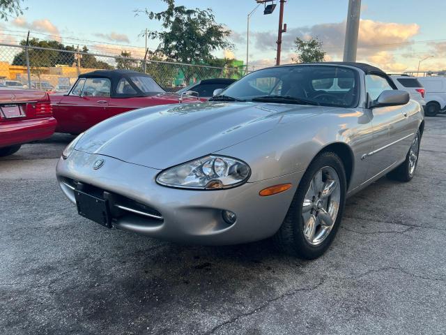 JAGUAR XK8 1999 silver converti gas SAJGX204XXC041660 photo #3