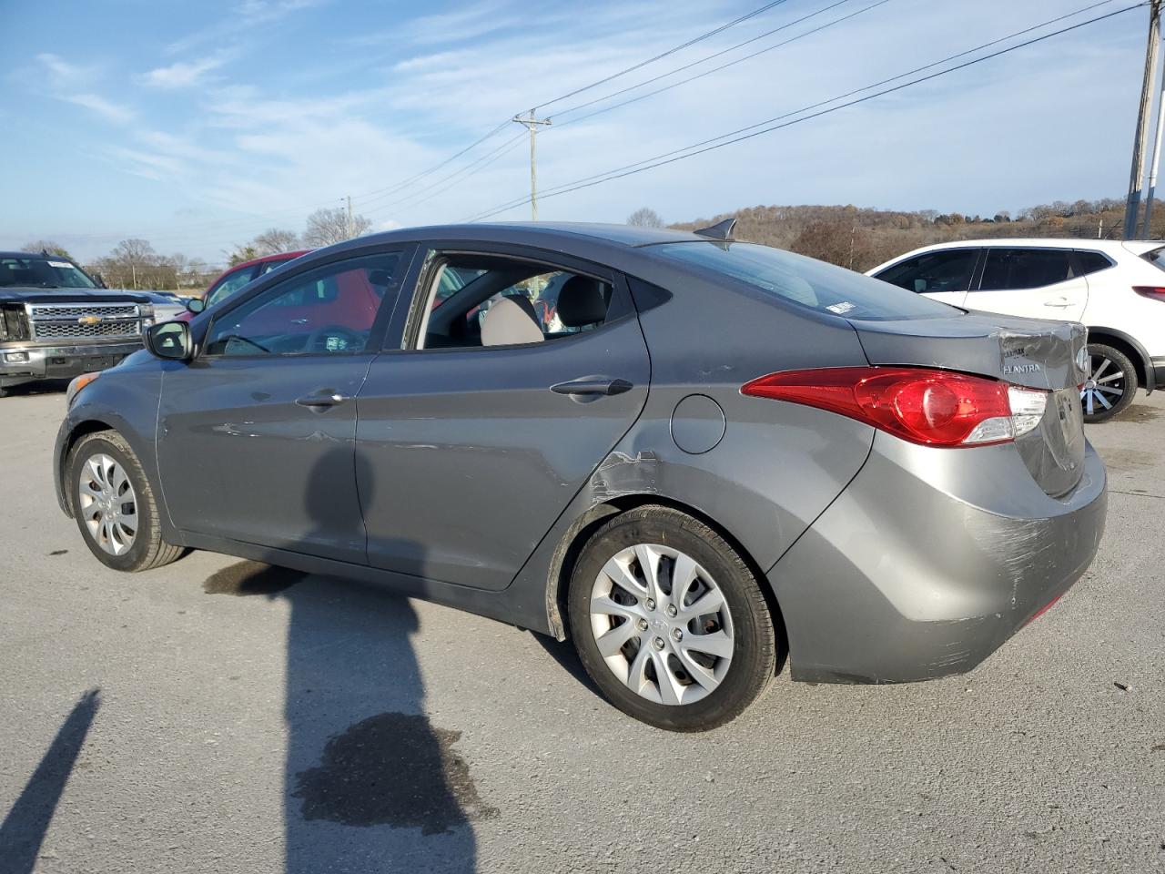 Lot #3027047832 2013 HYUNDAI ELANTRA GL