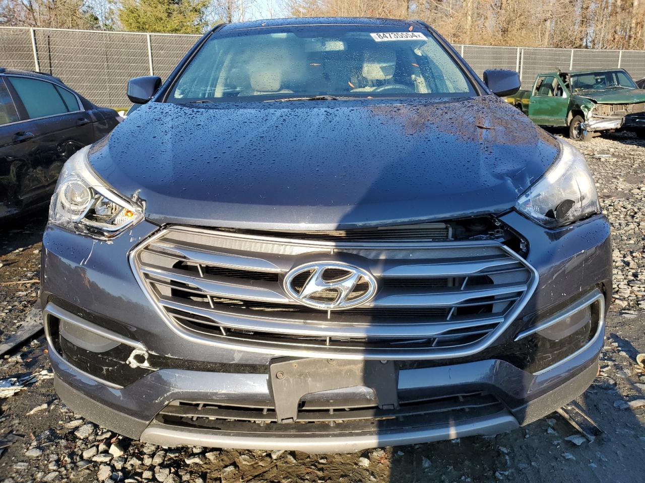 Lot #3034502760 2017 HYUNDAI SANTA FE S