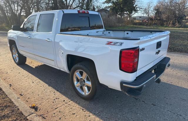 CHEVROLET SILVERADO 2015 white crew pic gas 3GCUKSEC0FG149328 photo #4