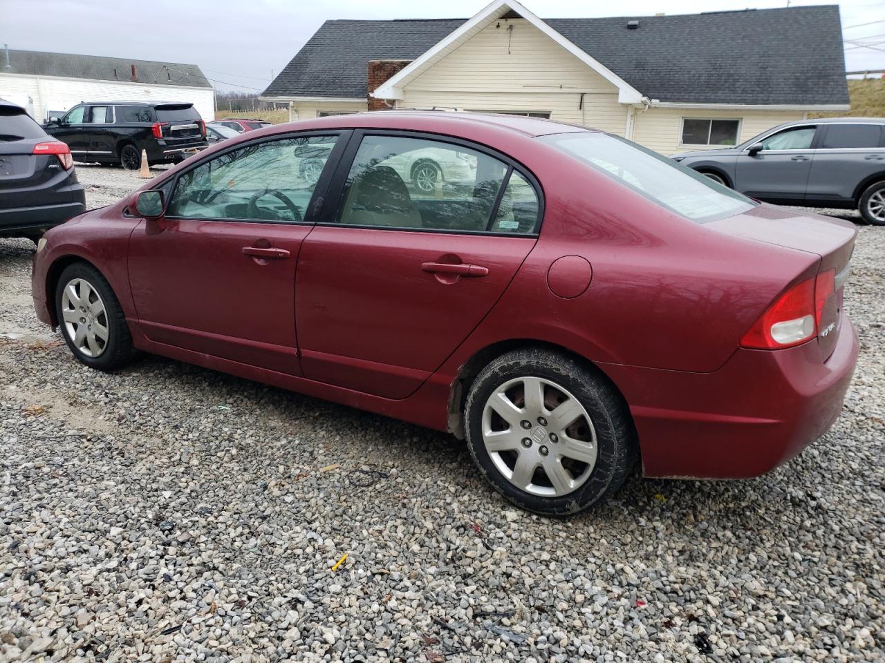 Lot #3029428690 2009 HONDA CIVIC LX