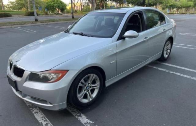 BMW 328 I SULE 2008 silver sedan 4d gas WBAVC57588NK78216 photo #3