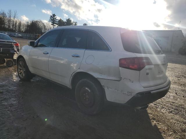 ACURA MDX ADVANC 2012 white  gas 2HNYD2H89CH542480 photo #3