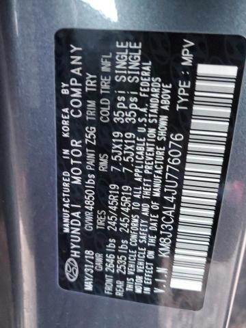 2018 HYUNDAI TUSCON KM8J3CAL4JU776076