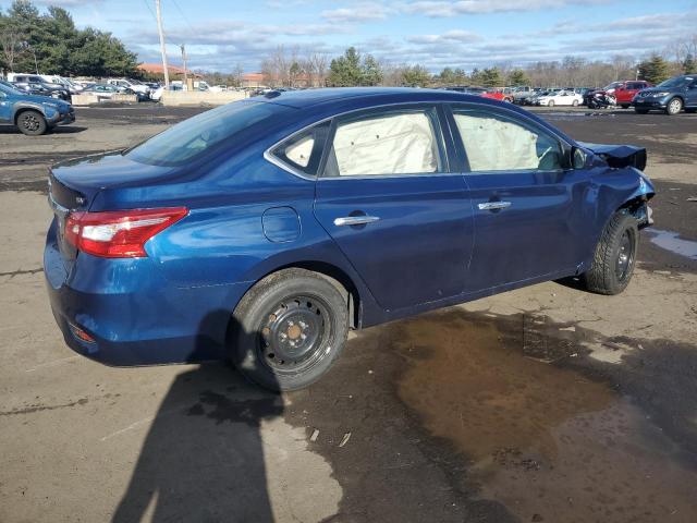 NISSAN SENTRA S 2017 blue  gas 3N1AB7AP4HL655444 photo #4