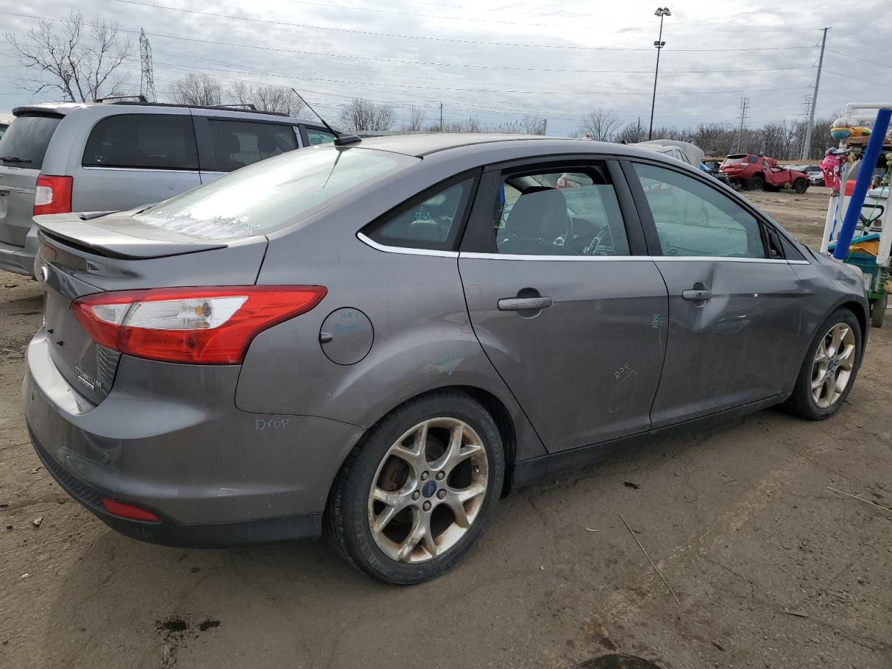 Lot #3034318113 2014 FORD FOCUS TITA