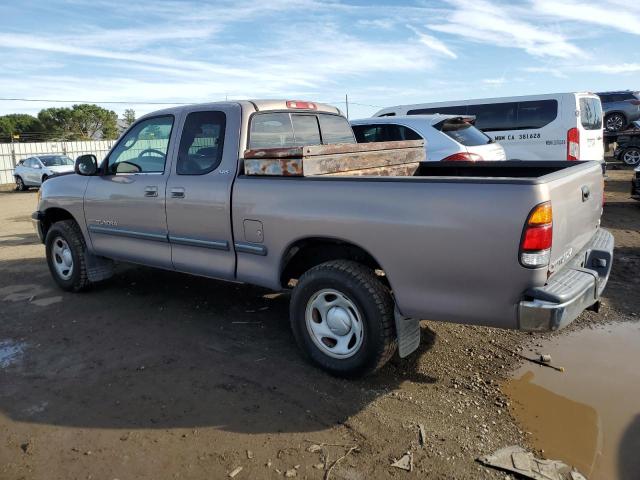 TOYOTA TUNDRA ACC 2001 gray  gas 5TBRT34181S131252 photo #3