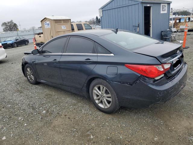 HYUNDAI SONATA GLS 2011 blue  gas 5NPEB4AC5BH268774 photo #3