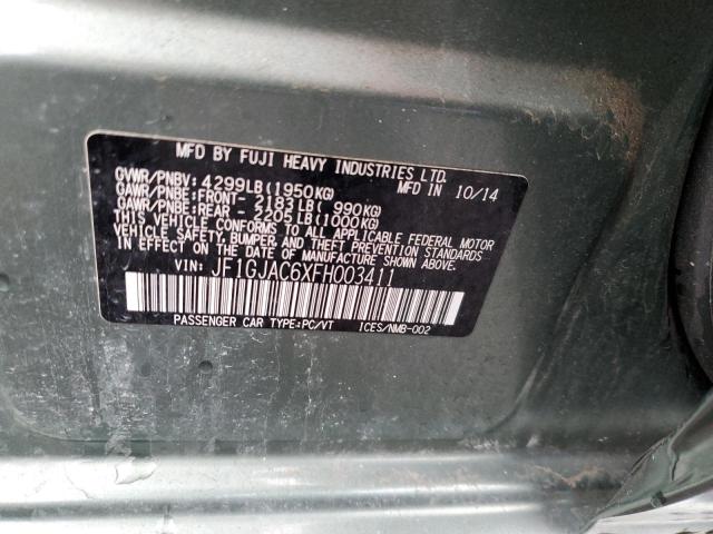 2015 SUBARU IMPREZA PR JF1GJAC6XFH003411