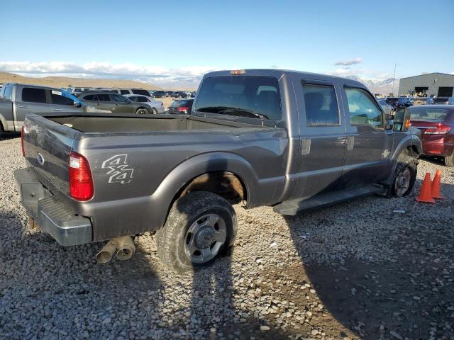 FORD F250 SUPER 2012 gray  diesel 1FT7W2BT7CEB02452 photo #4