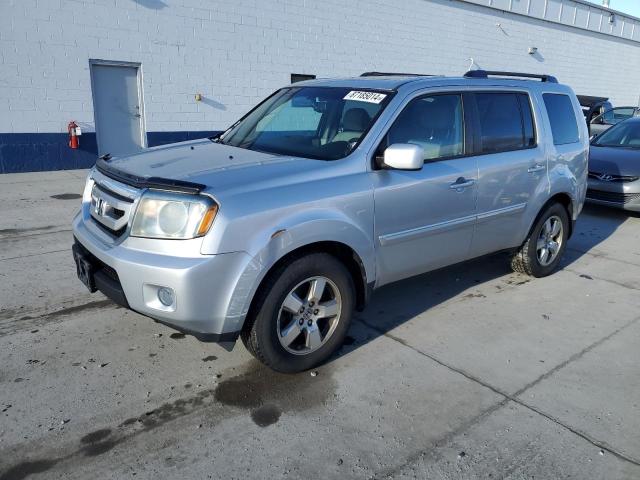 HONDA PILOT EXLN 2011 silver 4dr spor gas 5FNYF4H74BB094690 photo #1