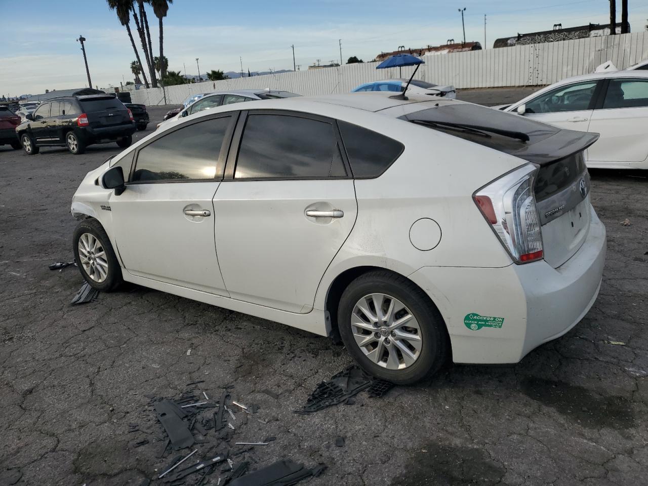 Lot #3028291808 2015 TOYOTA PRIUS PLUG