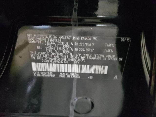 2015 TOYOTA RAV4 LE - 2T3BFREV0FW387332