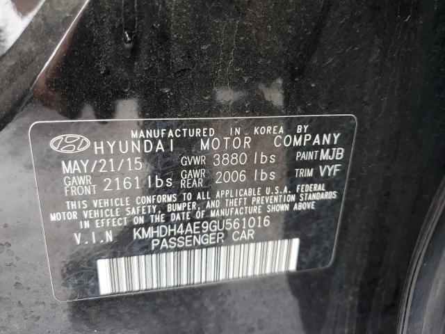 2016 HYUNDAI ELANTRA SE - KMHDH4AE9GU561016