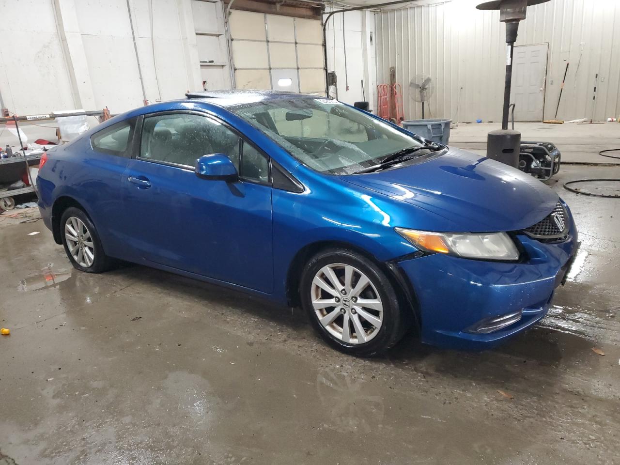 Lot #3033319830 2012 HONDA CIVIC EXL