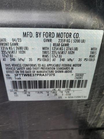 2023 FORD MAVERICK X - 3FTTW8E37PRA37375
